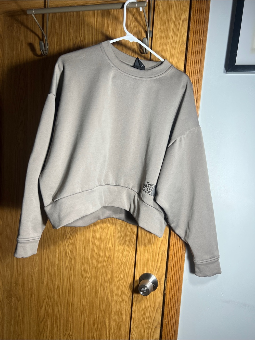 The North Face Women's Taupe Crewneck Sweatshirt